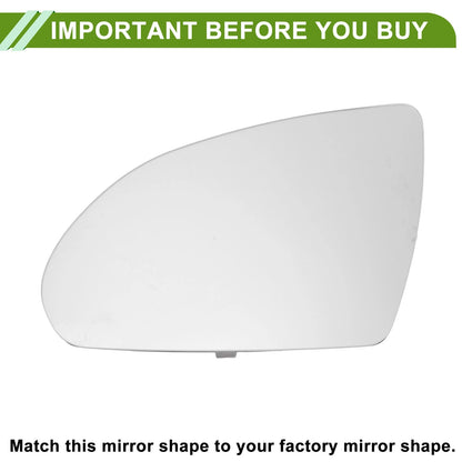 Left Heating Mirror Glass for Kia Optima (2016–2019) No. 87611D4000