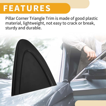 Front Left Side Pillar Triangle Trim for Chevrolet Cruze (2016-2019)