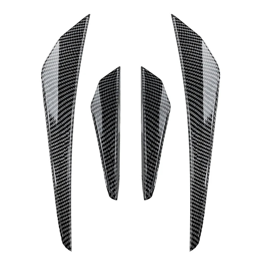 Front Bumper Side Splitter for VW Golf 8 GTD GTE R Line (2020-2023)