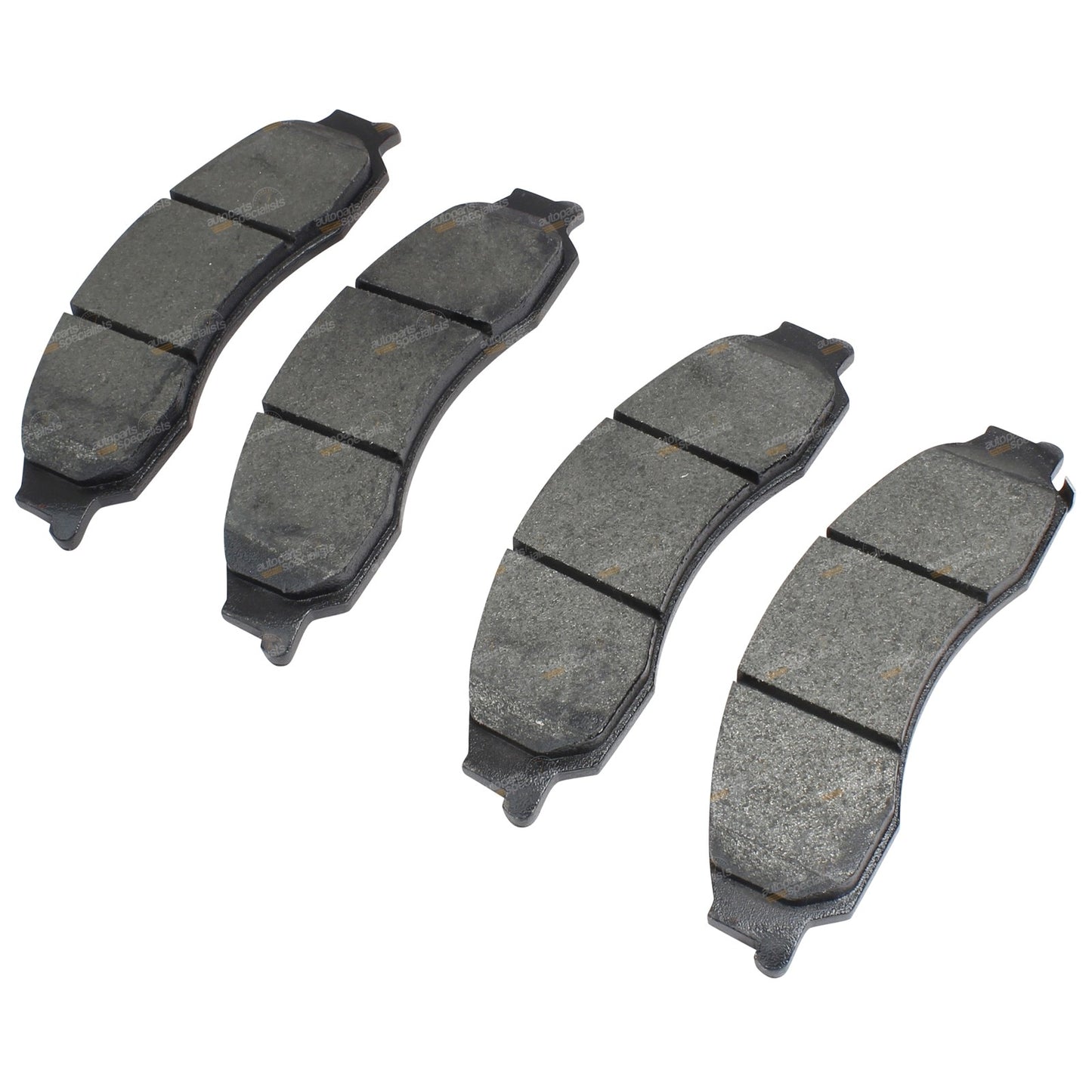 Set of 4 Front Disc Brake Pads for Mitsubishi 380 (2005–2008)