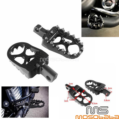 MX Foot Pegs for Harley Dyna Street Bob Super Glide (1993-2017)