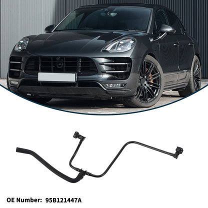 Radiator Hose for Porsche Macan (2014–2017) No. 95B121447A Rubber