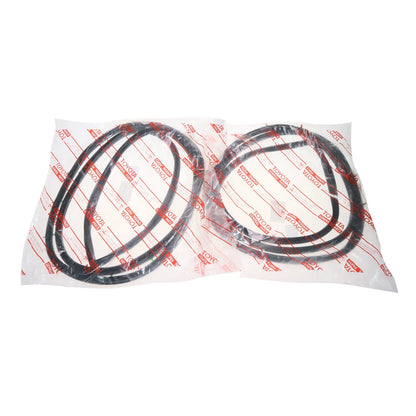 Set of 2 Front Door Weatherstrip Seals for Toyota Corolla Sprinter (1975–1979)