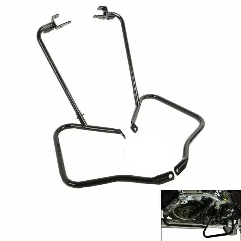 Saddlebag Bracket Guard Crash Bars for Harley Touring Street Glide FLHX (14-22)