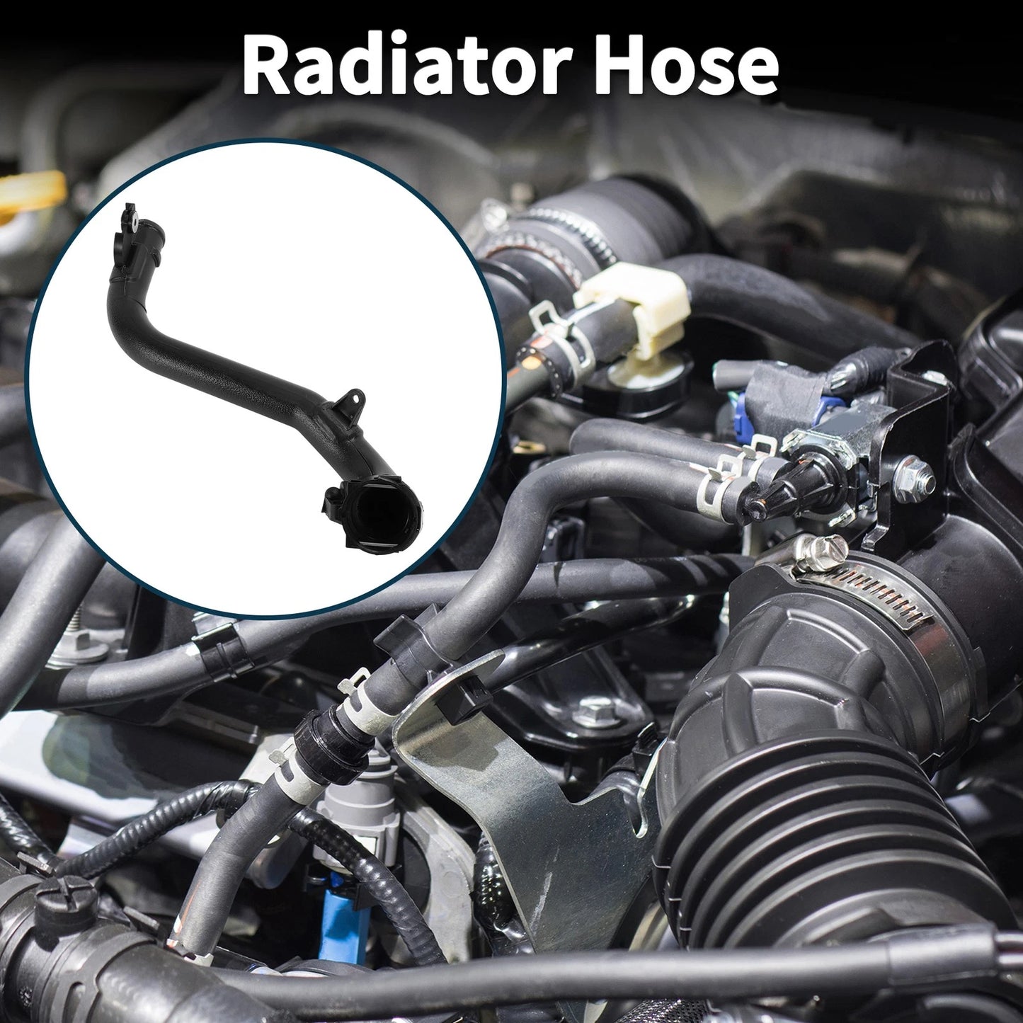 Radiator Hose for Nissan Cube Z12 (2009–2014) No. 144601FE0C Plastic