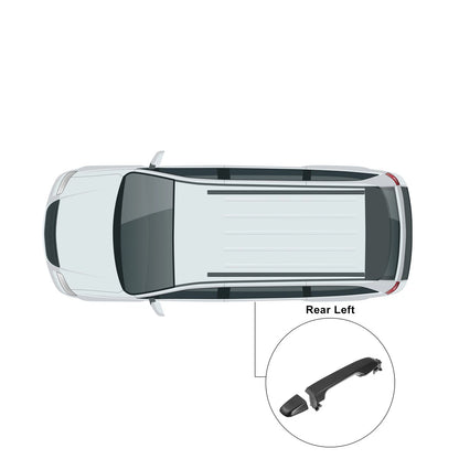 Exterior Door Handle for Toyota Camry (Black) (2018–2023)