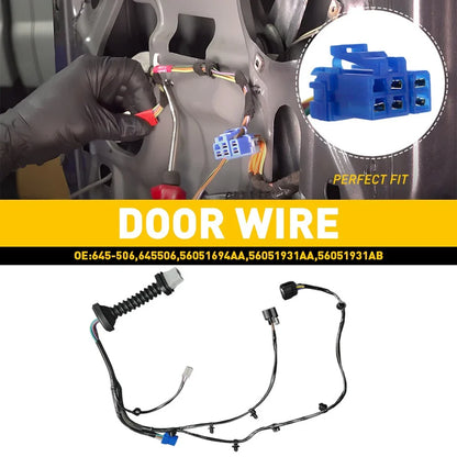Rear Door Wiring Harness for Dodge Ram 1500 2500 3500 (2004-2008)