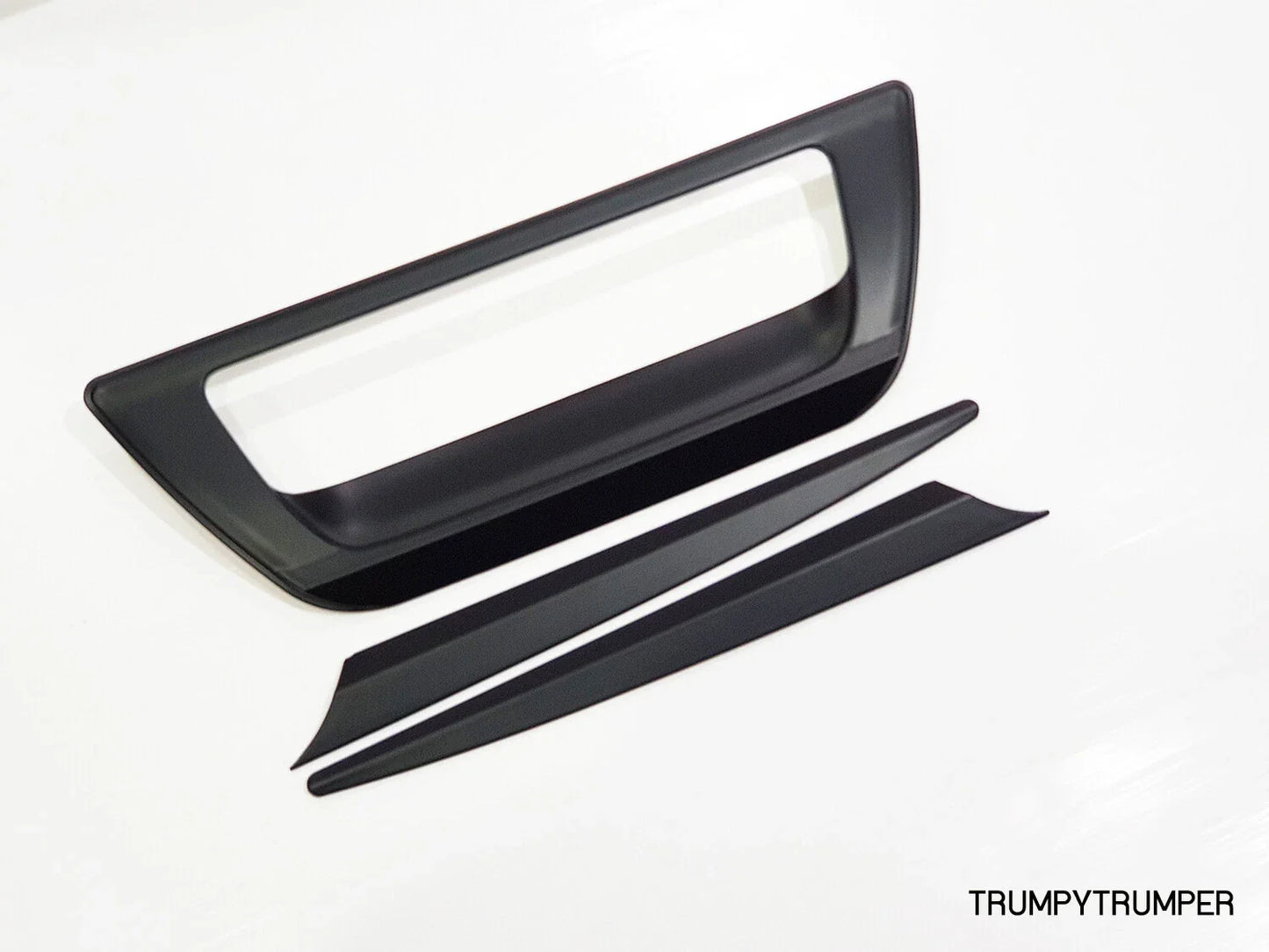 Matte Black Tailgate Handle Cover & Trim for Isuzu D-Max (2020-2021)