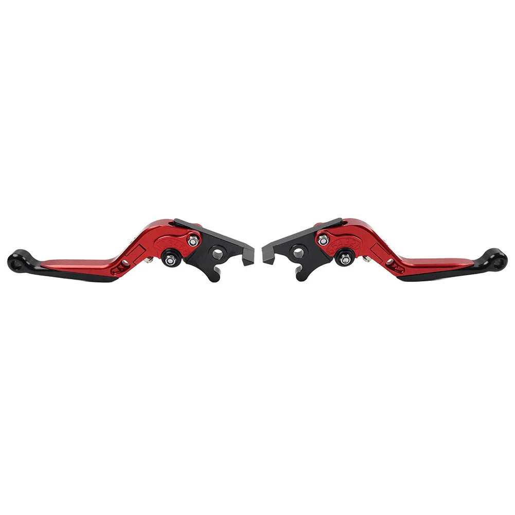 CNC Red Extendable Brake Clutch Levers for Suzuki GSXR600 GSXR750 (2004-2005)
