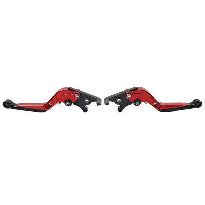 CNC Red Extendable Brake Clutch Levers for Suzuki GSXR600 GSXR750 (2004-2005)