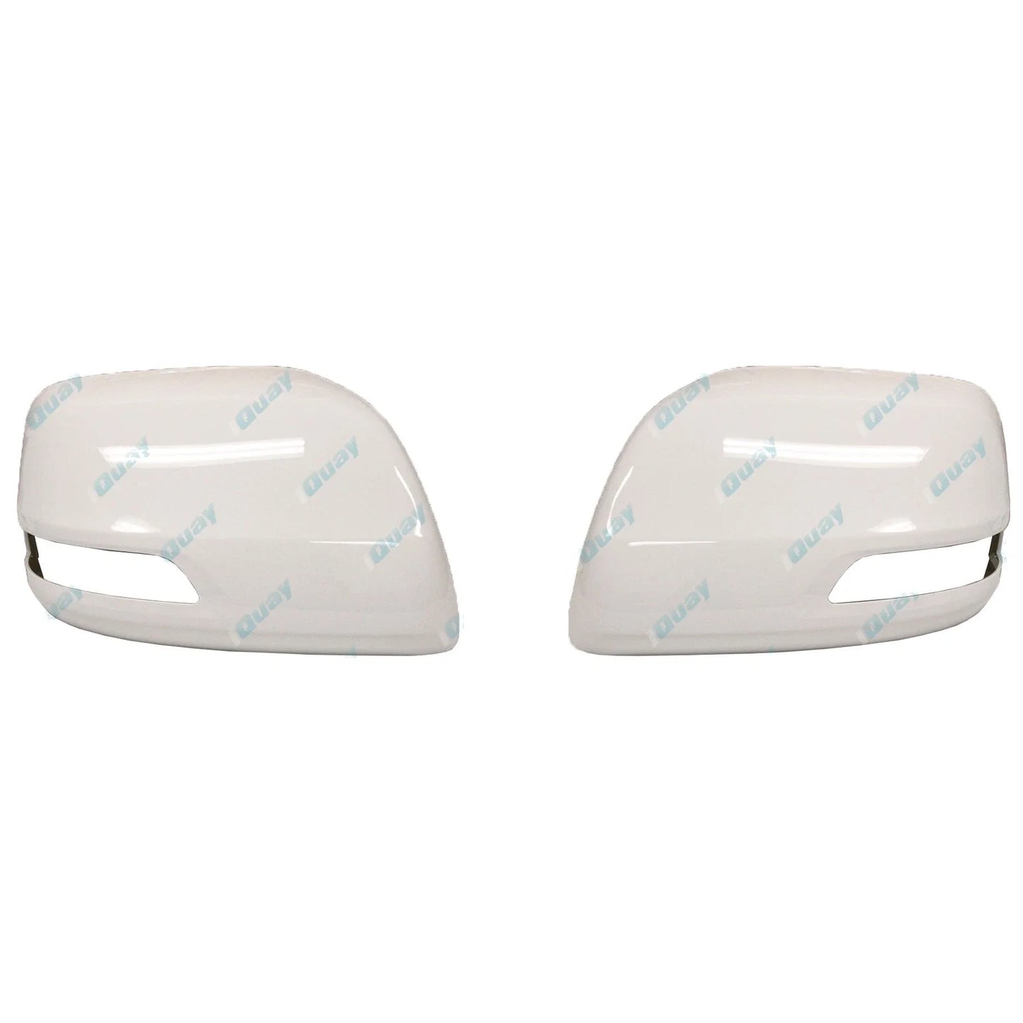 Genuine White Mirror Covers 2 x for Toyota Landcruiser 200 Series (2012-on)