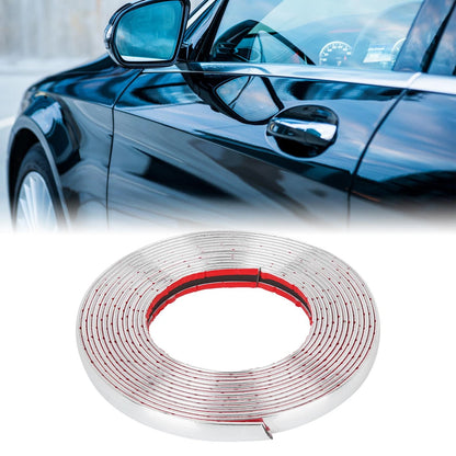 5m x 15mm Chrome Door Edge Trim for Universal Vehicles