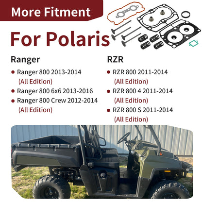Cylinder Gasket and Valve Seal Kit for Polaris RZR Ranger 800 (2008–2014)