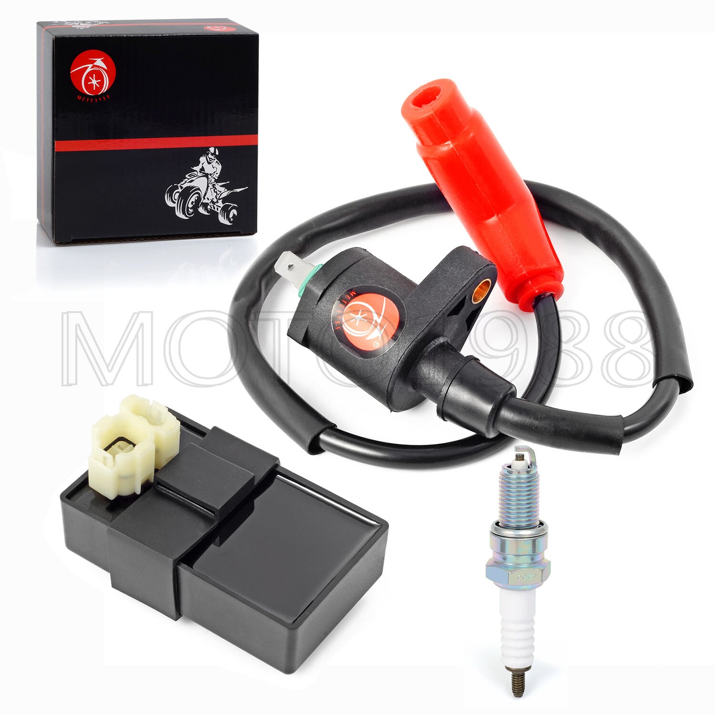 Igniter CDI Box & Ignition Coil for Honda TRX300EX (1993–2006)