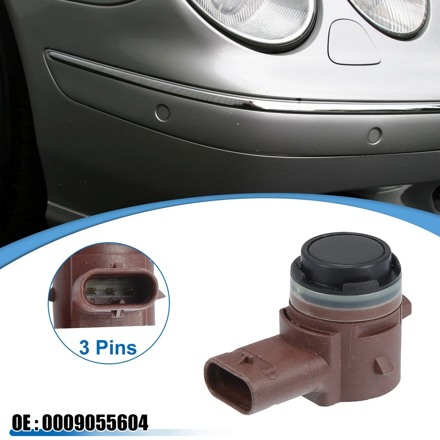 Bumper PDC Backup Reverse Assist Sensor for Mercedes E-Class (2017-2023)