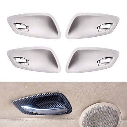 4 Pcs ABS Inner Door Handle Bowl Cover for BMW 3 Series E90 (2005-2012)