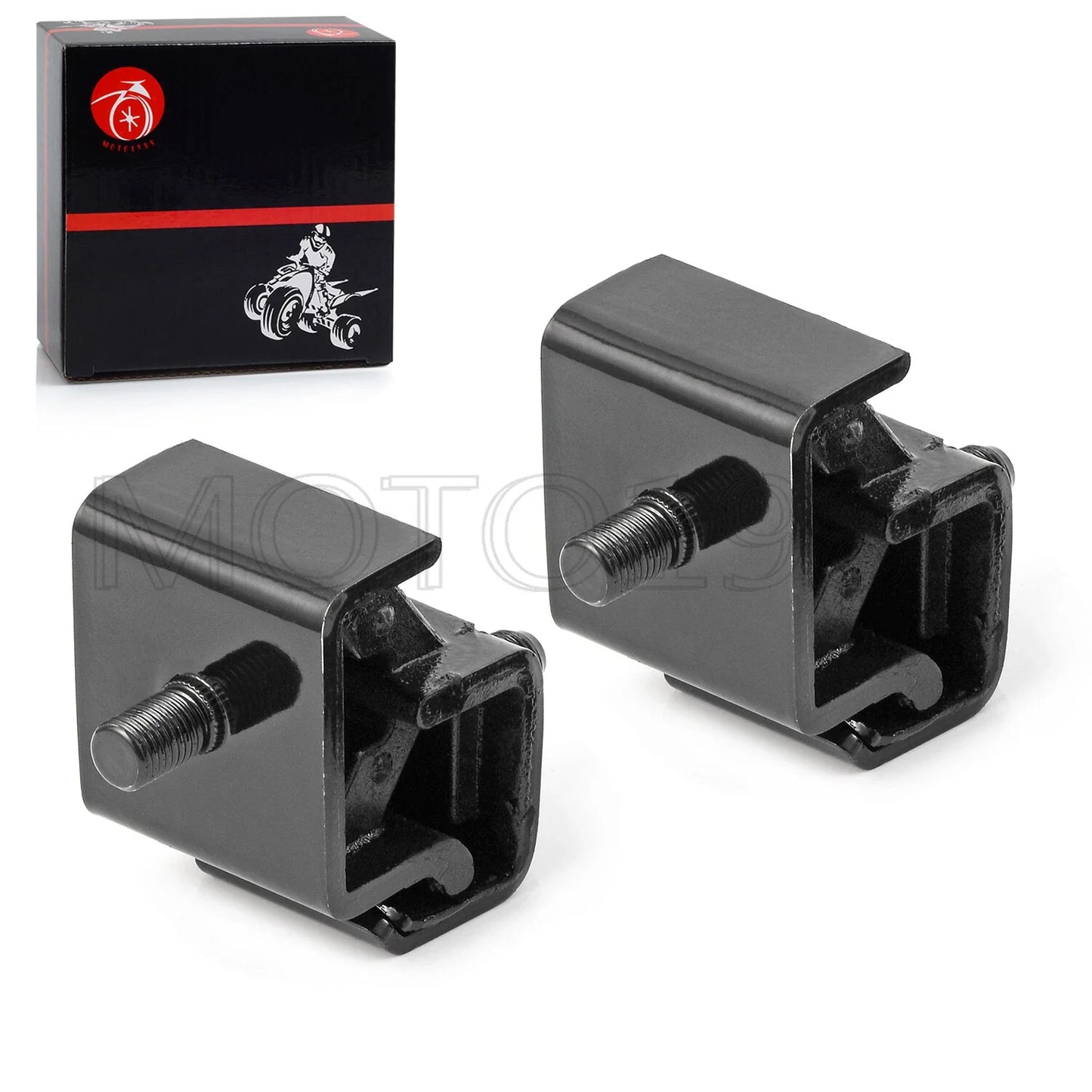 2 x Front Motor Mounts for Yamaha Gas Golf Cart G2 G8 G9 G11 G14 (1985–1995)