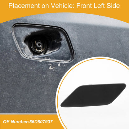 Front Left Washer Nozzle Cover Cap for VW Passat (2011–2018) 1 Pcs
