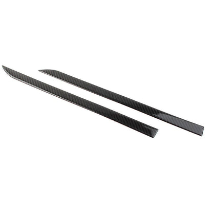 Black Carbon Fiber Interior Door Panel Trim for Subaru Forester (2013-2018)