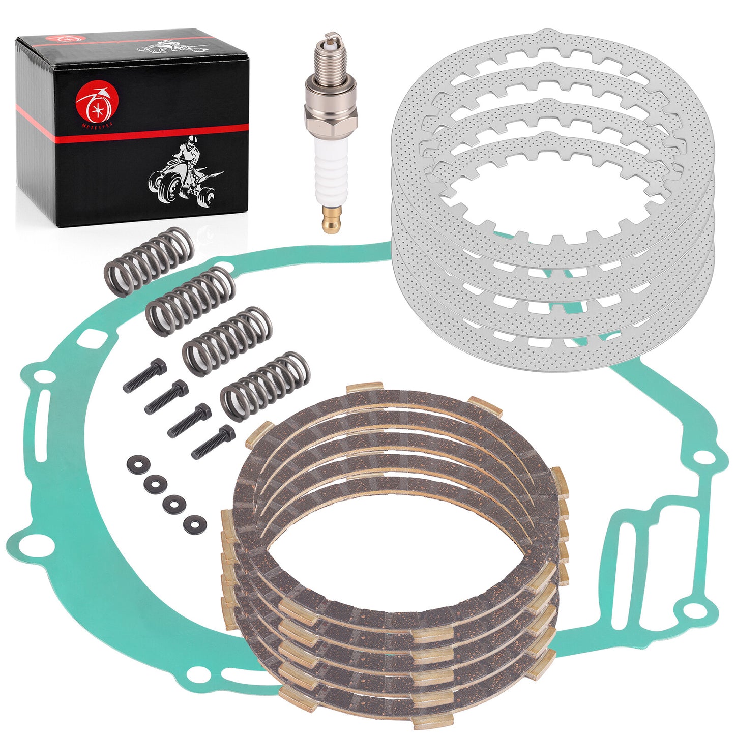Clutch Kit for Yamaha TTR125 TTR125E TTR125L TTR125LE (2000–2023)