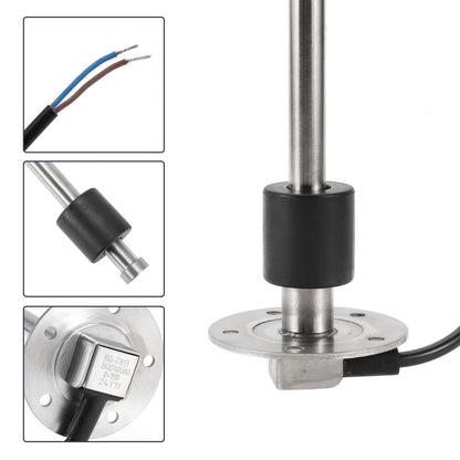 Fuel Sending Unit and Gauge Kit 0-190 Ohm 813mm for Boat Car