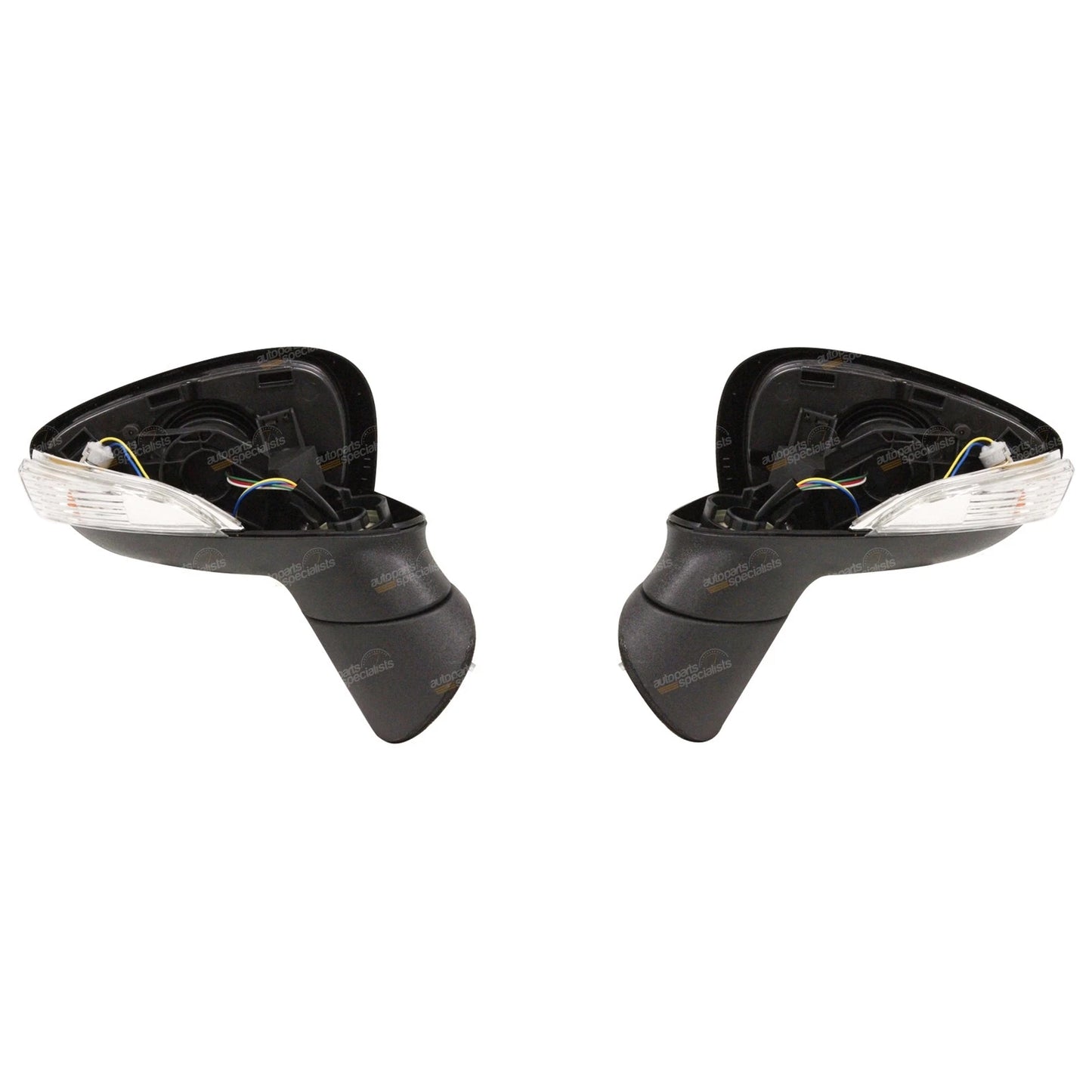 2X Electric Door Mirrors Pair for Ford Fiesta (2008–2013)