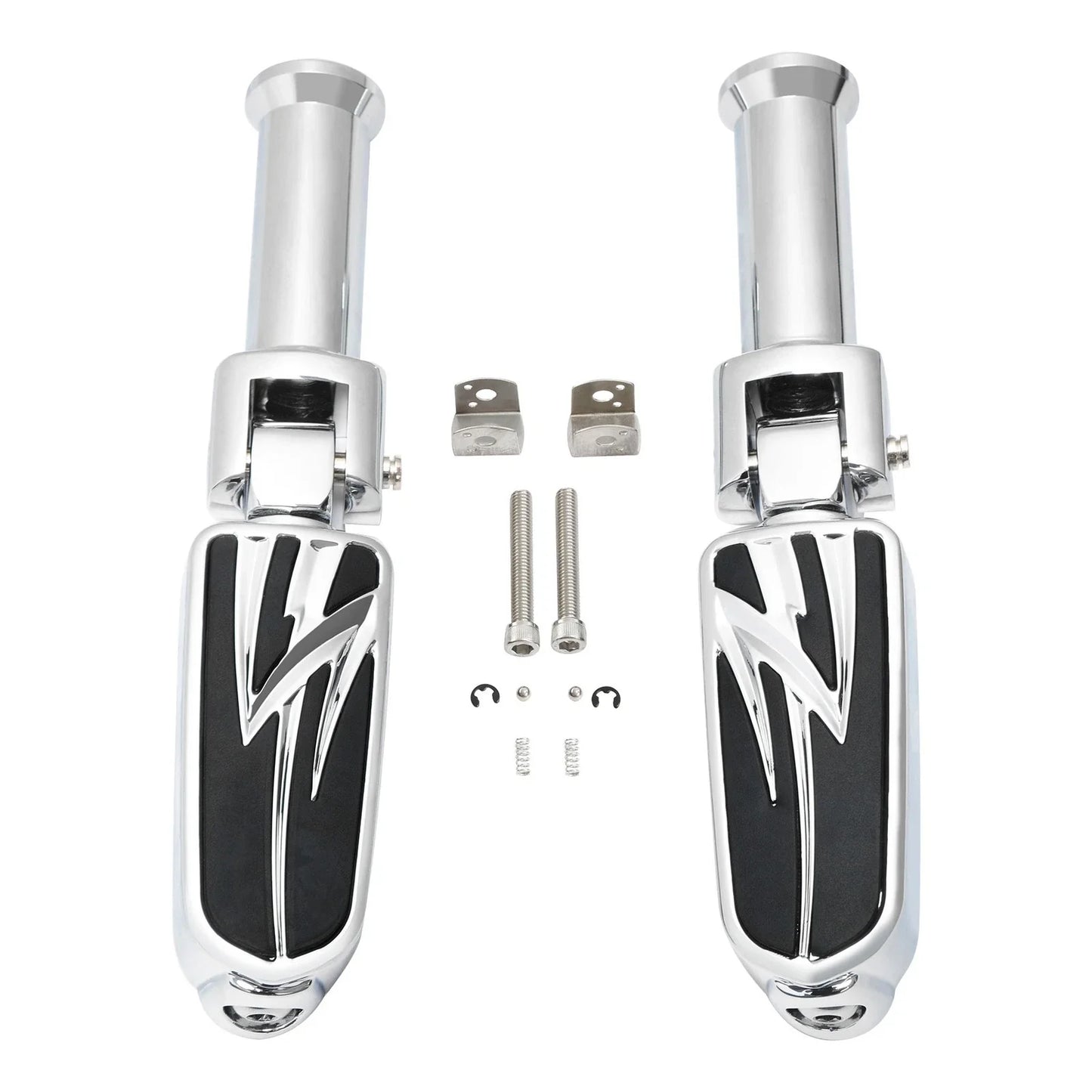 Driver & Passenger Footpegs Bracket for Harley Fat Bob Low Rider (2018-2025)