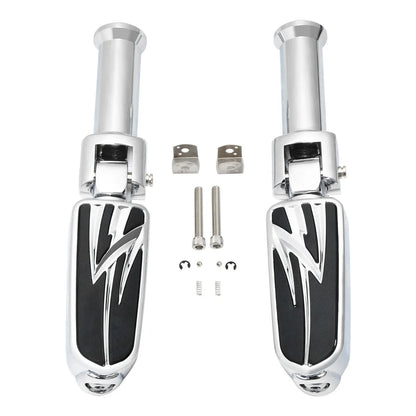 Driver & Passenger Footpegs Bracket for Harley Fat Bob Low Rider (2018-2025)