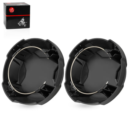 2 Pack Matte Black Rim Cap for Polaris Ranger Crew SP 570 (2022–2025)