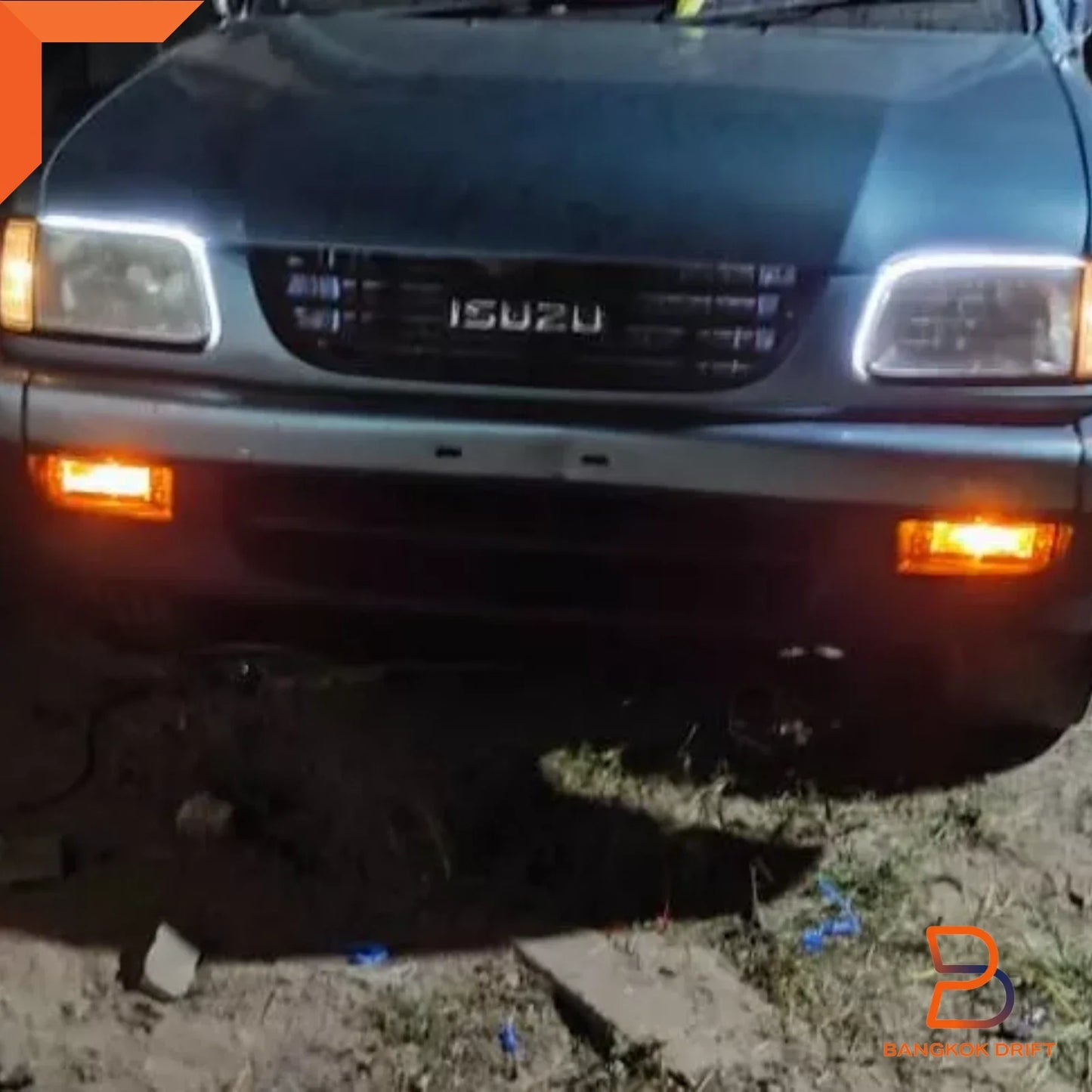 Amber Front Bumper Light Indicator for Holden Rodeo (1988-1997)