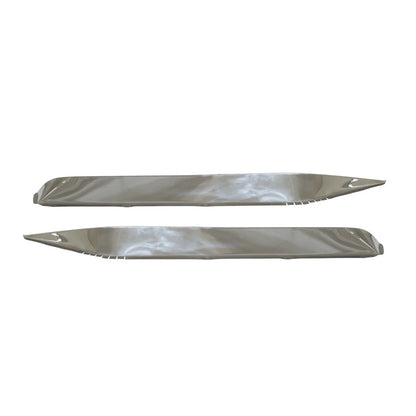 Set of 4 Chrome Weather Rain Visors for Toyota Corolla Sedan (KE70–TE71)