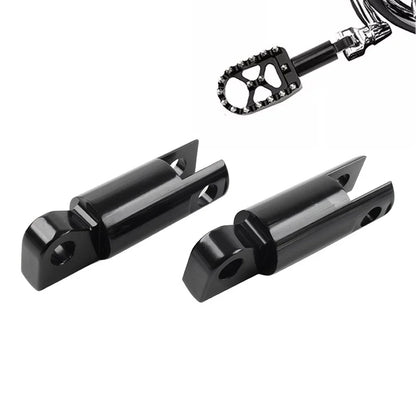 Male Mount Foot Peg Extensions for Harley Sportster, Softail, Dyna, Touring
