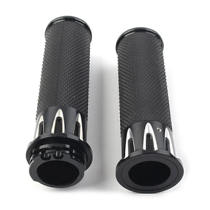 Black Handle Bar Grips for Harley Sportster XL883 XL1200 (2004-2023)