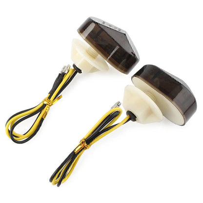 LED Turn Signal Indicators for Kawasaki Z750 ZZR600 ZX6R ZX7R ZX9R - Smoke
