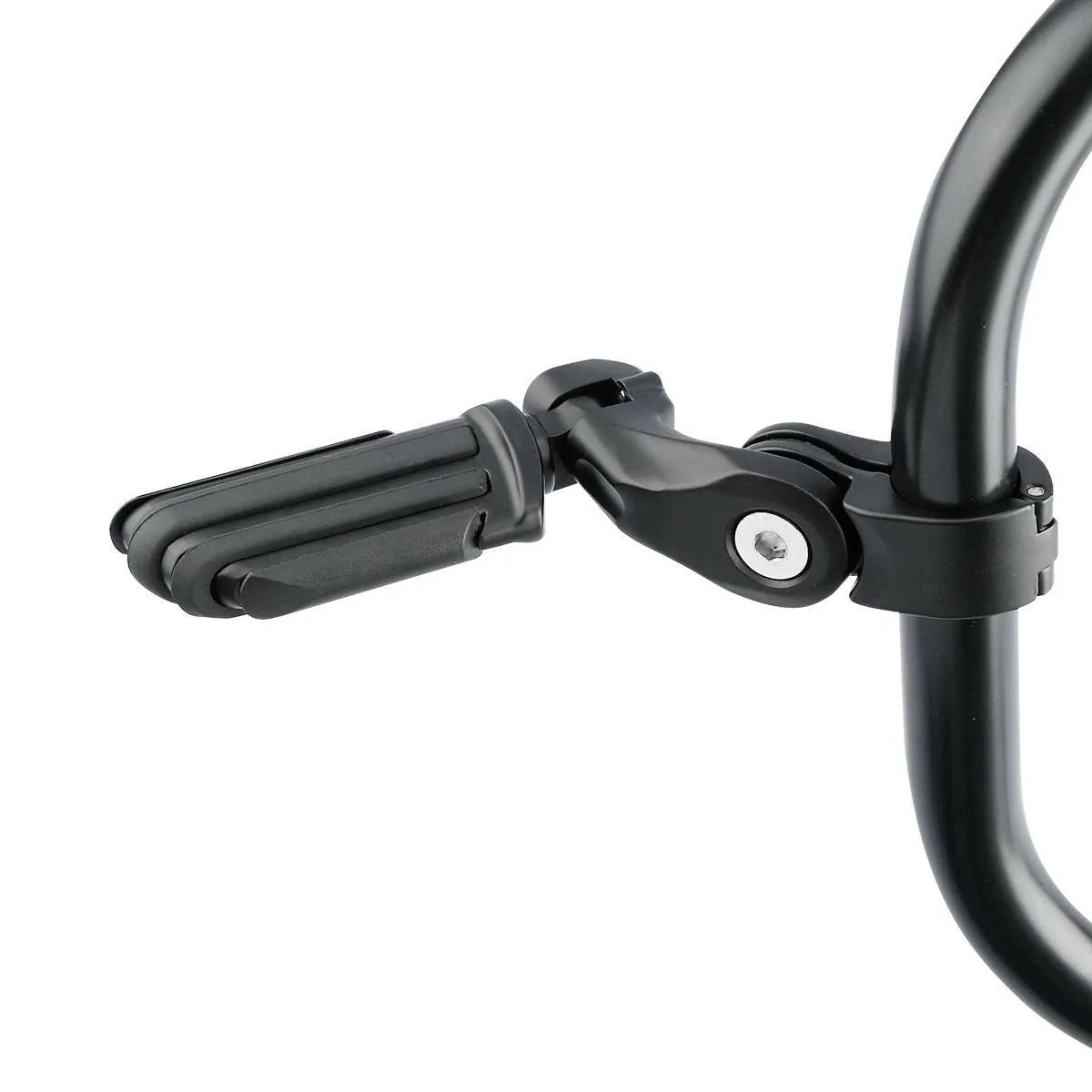 1-1/4" Short Angled Highway Bar Footpeg Mount for Harley Touring