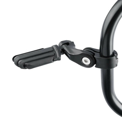 1-1/4" Short Angled Highway Bar Footpeg Mount for Harley Touring