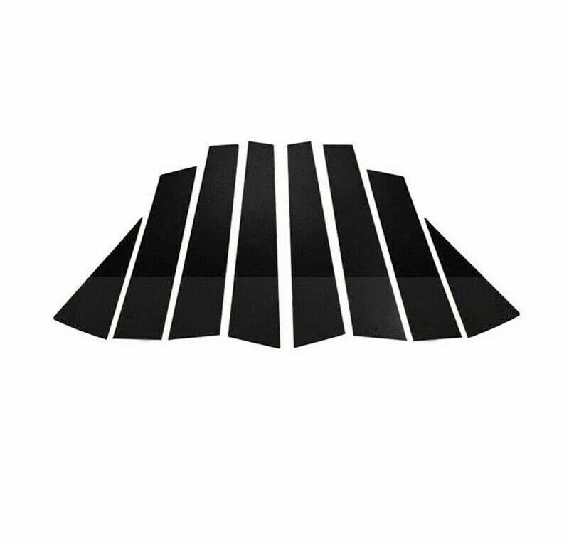 8 x Pillar Posts Door Trim Cover for Nissan X-Trail Rogue (2014–2020)
