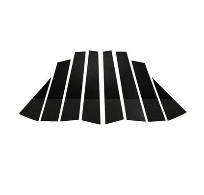 8 x Pillar Posts Door Trim Cover for Nissan X-Trail Rogue (2014–2020)