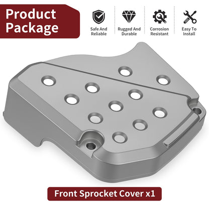 Front Sprocket Cover for Suzuki QuadSport Z400 (2003–2008) & Kawasaki KFX400 (2003–2006)