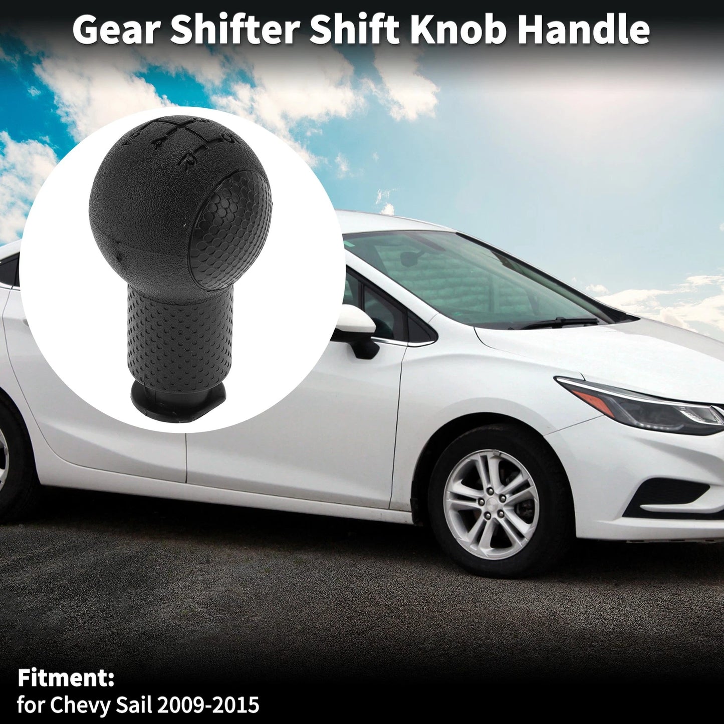 Manual Transmission Gear Shift Knob for Chevy Sail (2009–2015)