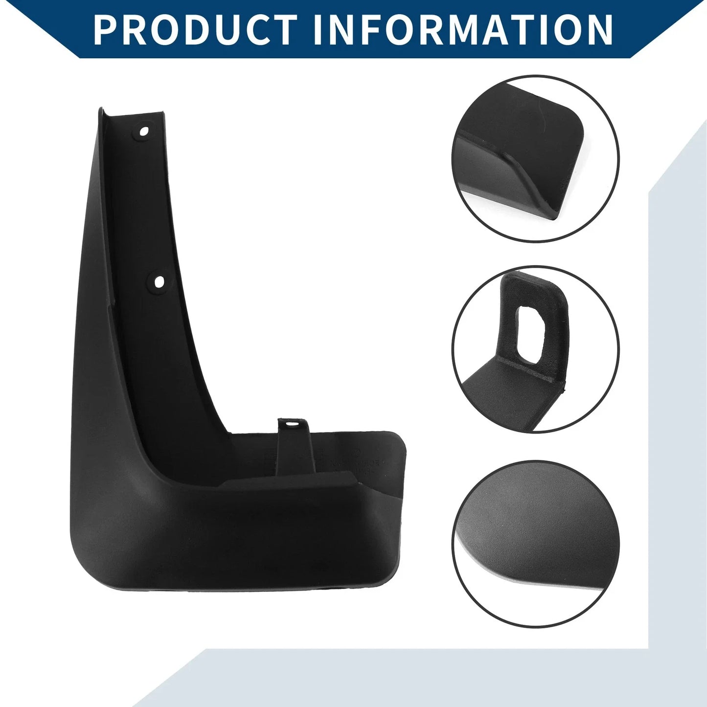 Mud Flaps Splash Guards 1 Set for BMW X5 M(Sport) (2014 - 2018)