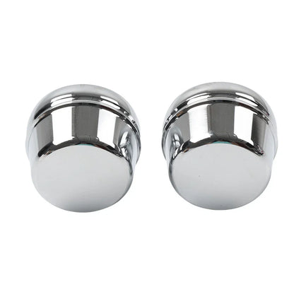 Front Axle Cap Nut Covers for Harley Touring Road King Electra Glide (2000-07)