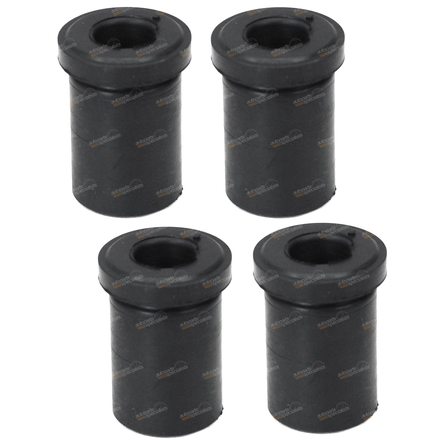 Set of 4 Rear Leaf Spring Upper Chassis Shackle Bushes for Nissan Patrol MQ MK (1980–1987)