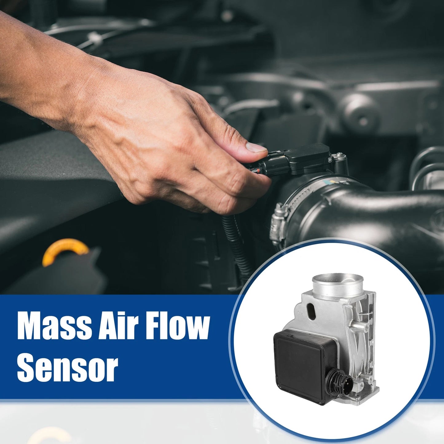 Mass Air Flow MAF Sensor for BMW E30 E36 E34 (No. 13621734655)