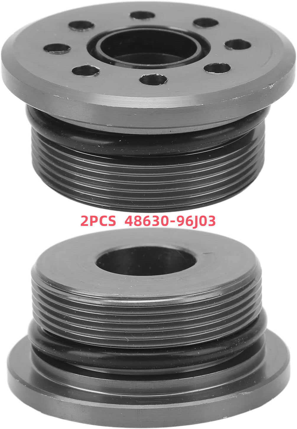 Set of 2 Trim Cylinder Screws & Seals for Suzuki Outboard 90-250HP