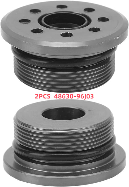 Set of 2 Trim Cylinder Screws & Seals for Suzuki Outboard 90-250HP