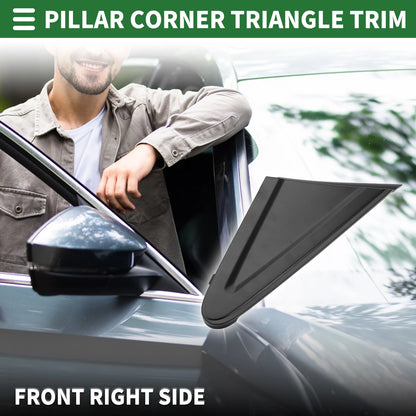 Front Right Side Door Pillar Window Trim for Honda Civic (2012–2015) No.75490TR0A01