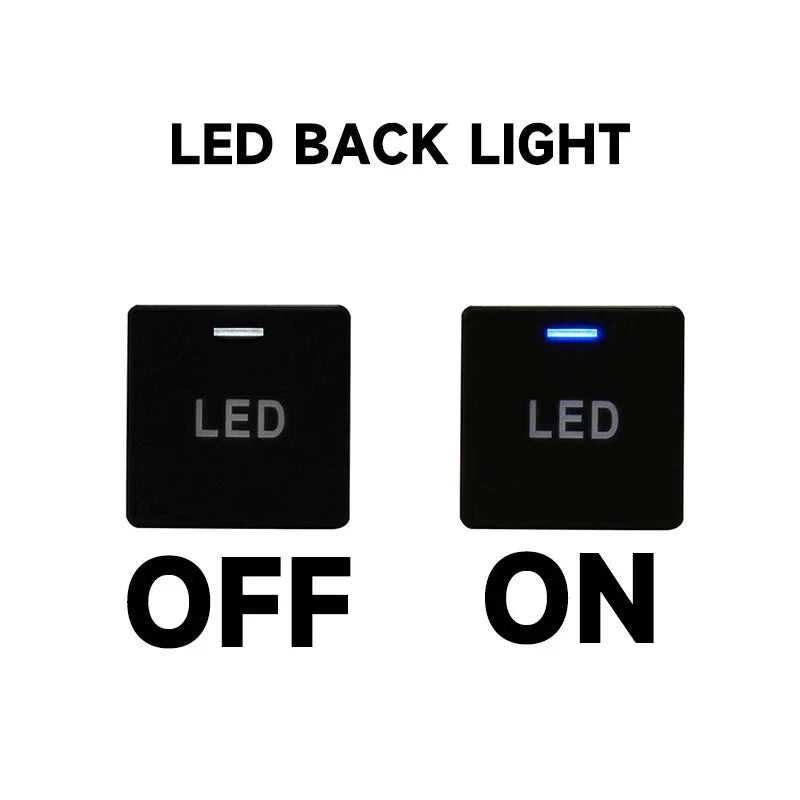 Black Gear Box Console Switch Button for Isuzu D-Max/Mazda BT50 (2020–2023)