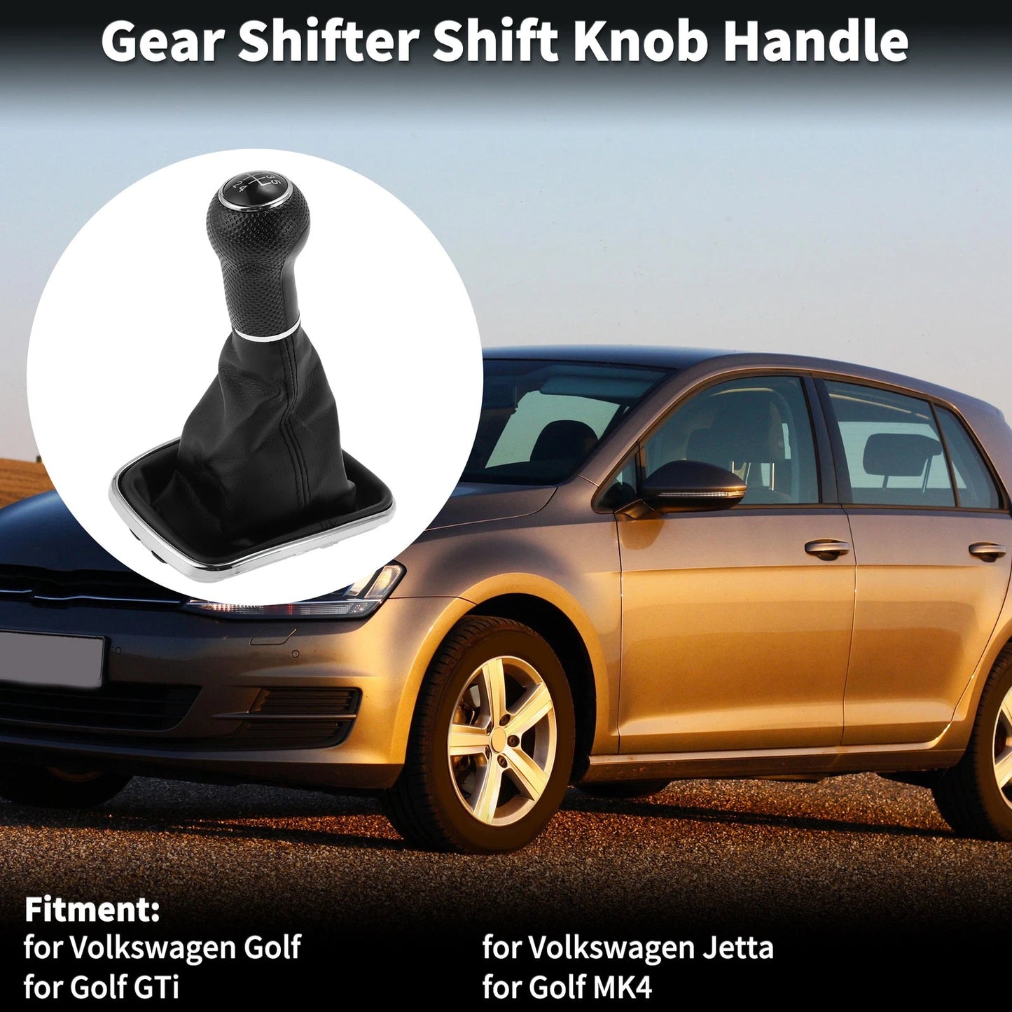 Manual Transmission Gear Shift Knob Handle for Volkswagen Golf
