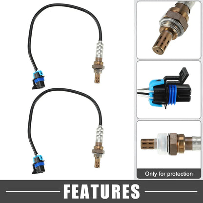 2 x O2 Oxygen Sensors for Chevrolet Avalanche 2006-2007 5.3L